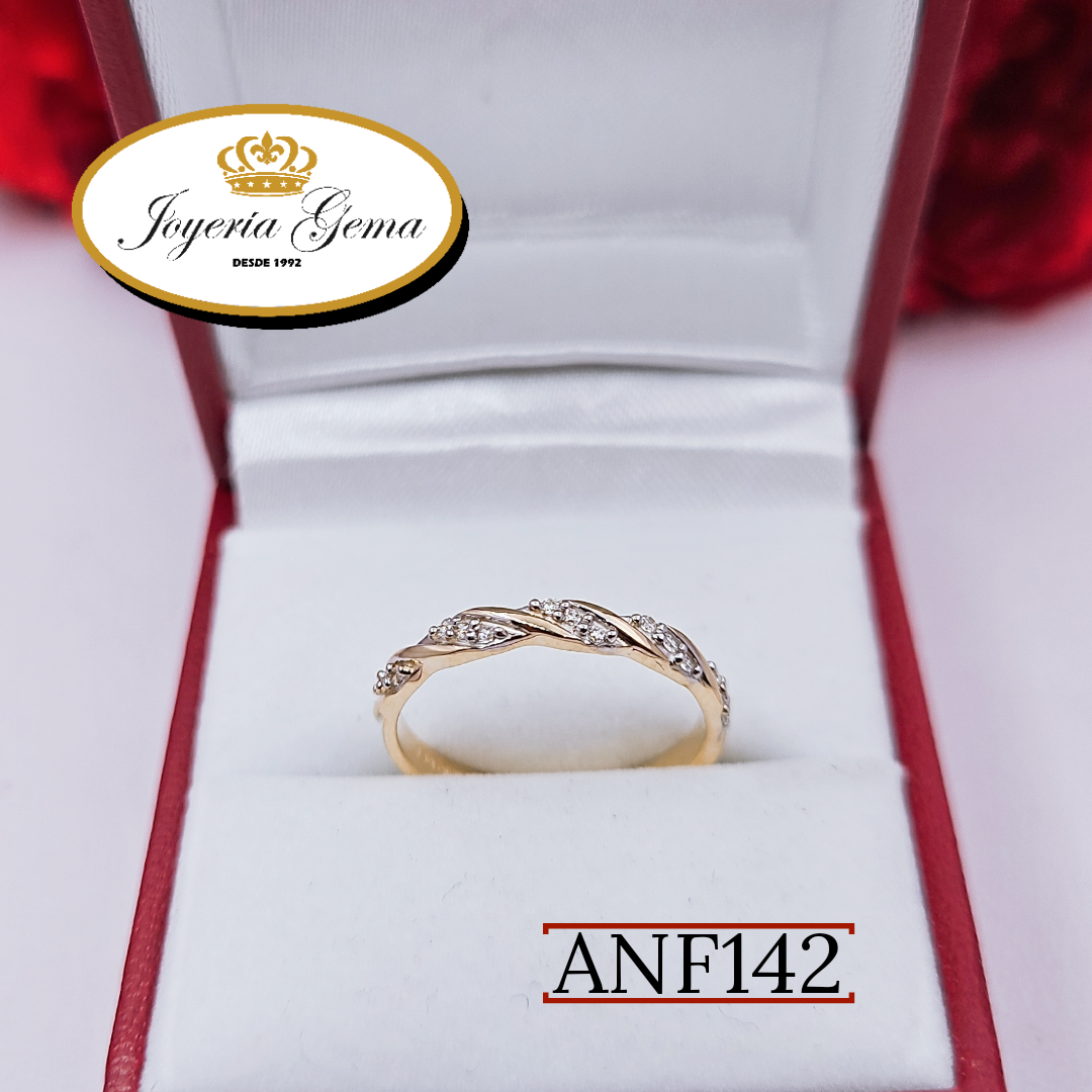 Anillo de oro, churumbela. ANF142
