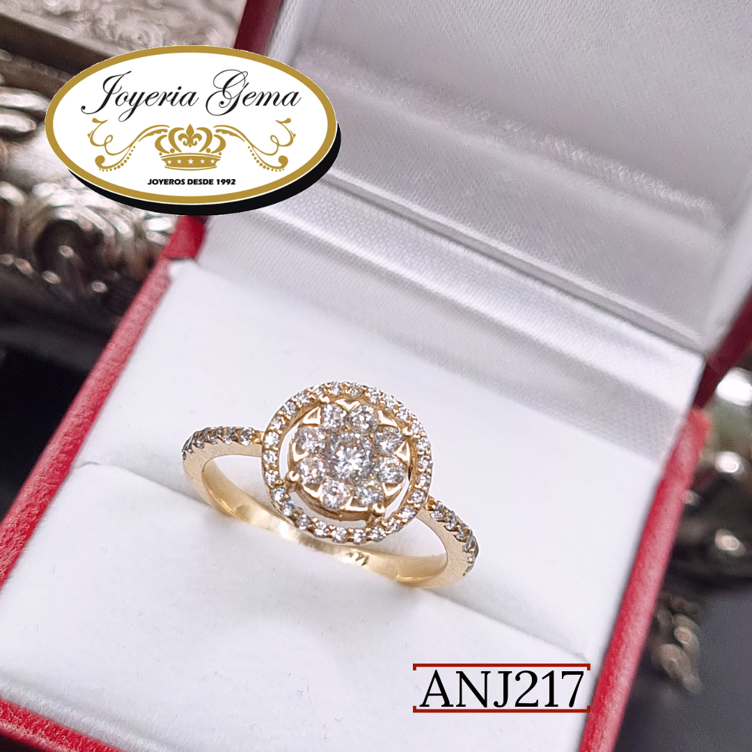 Anillo Flor eterna. Mod ANJ217