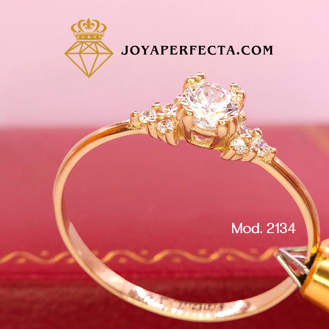 Anillo de oro. Eterno encuentro. Mod. 2134