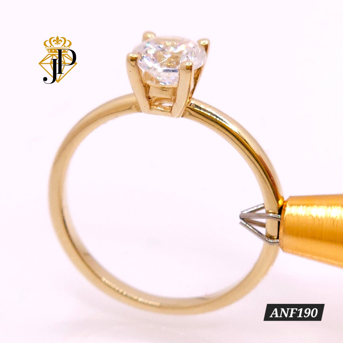 Anillo de oro. Esencia Clasica. ANF190