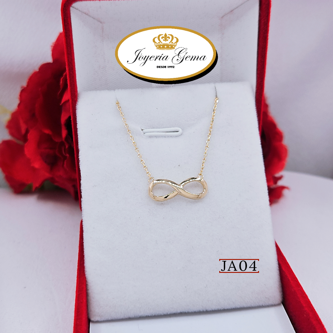 Cadena y dije de Infinito. JA04