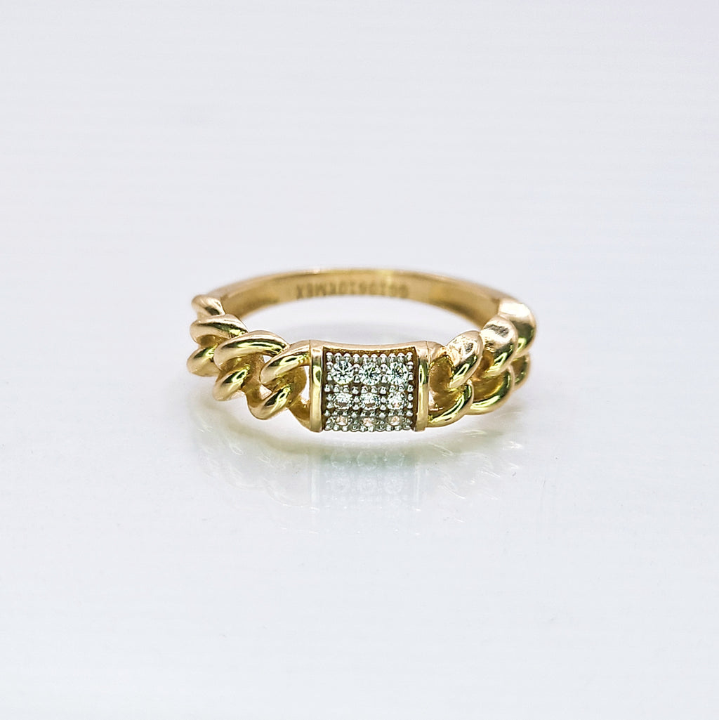 Anillo trenzado. Mod 1854