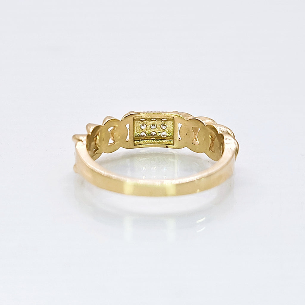 Anillo trenzado. Mod 1854