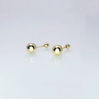 Aretes de oro. Dormilonas BM155