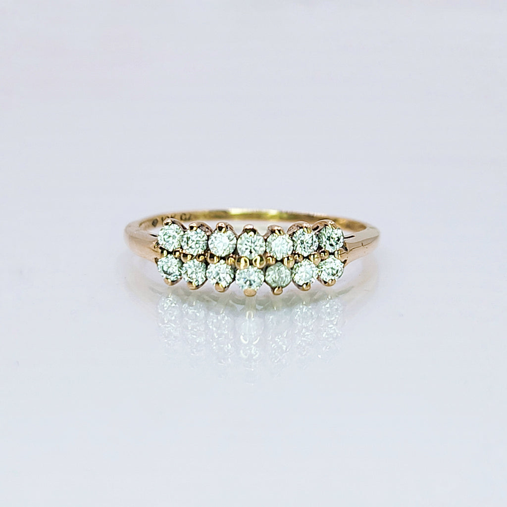 Anillo de oro. Churumbela ANFX2