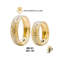 Argollas de Matrimonio. MOD#41 Oro 10k. 6mm