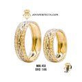 Argollas de Matrimonio. MOD #33 Oro 14k. 6mm