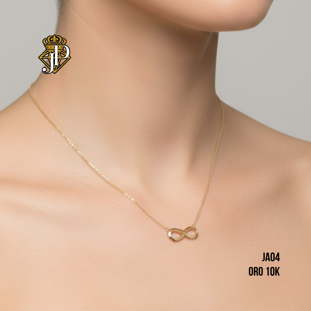 Cadena y dije de Infinito. JA04