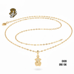 Cadenita y dije de oro. DX09