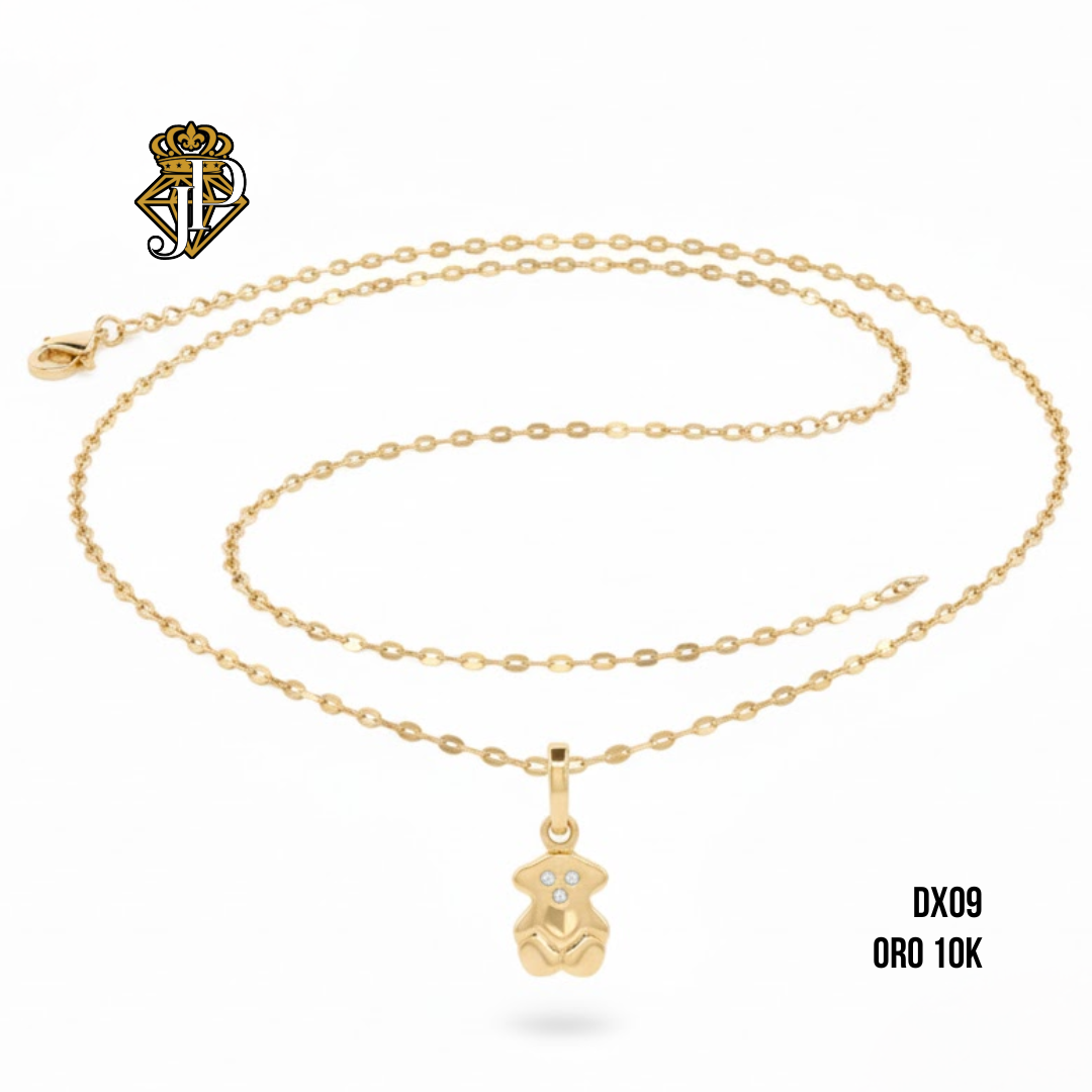 Cadenita y dije de oro. DX09