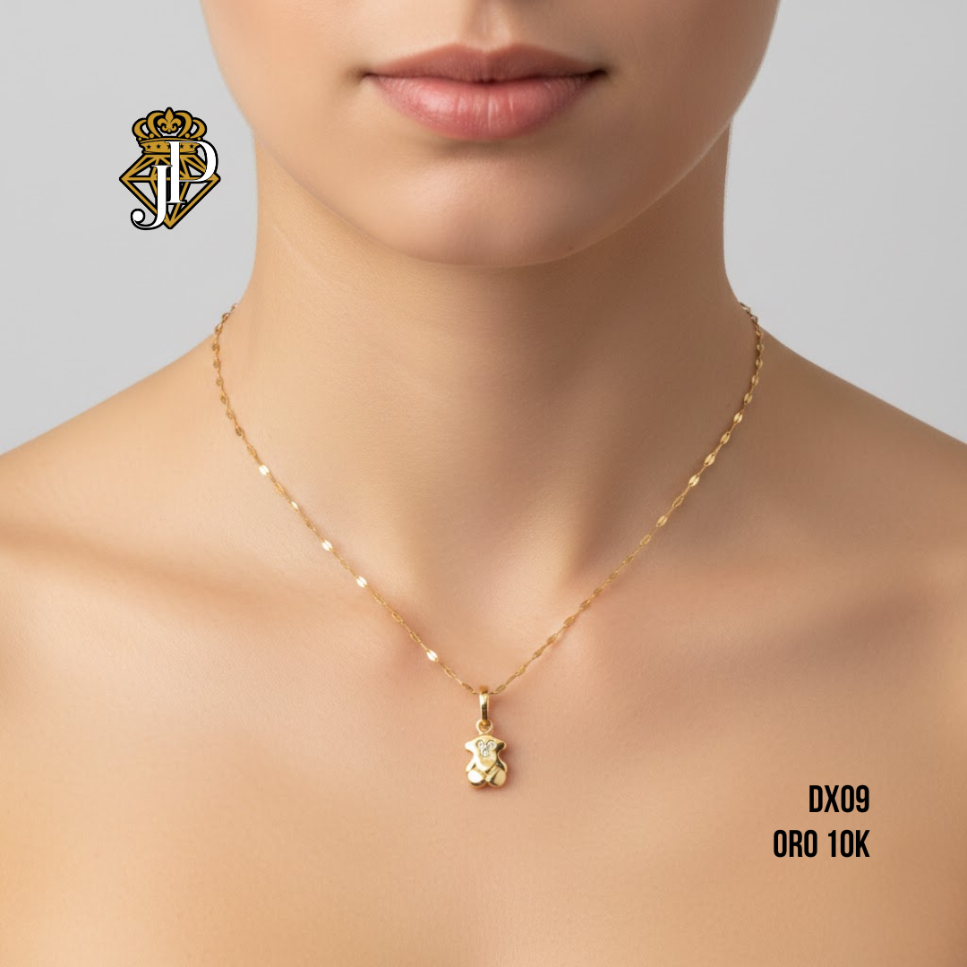 Cadenita y dije de oro. DX09