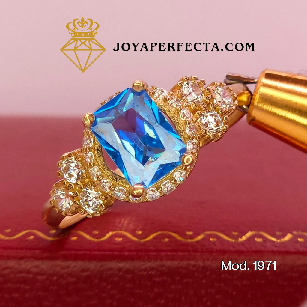 Anillo de oro. Cielo. Mod 1971