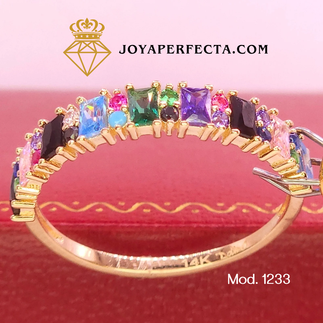 Anillo de oro. Churumbela Eterna. Mod 1233