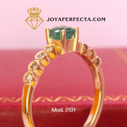 Anillo de oro. Corte Cushion. Mod 2131