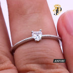 Anillo Oro. Corazon. ANF181