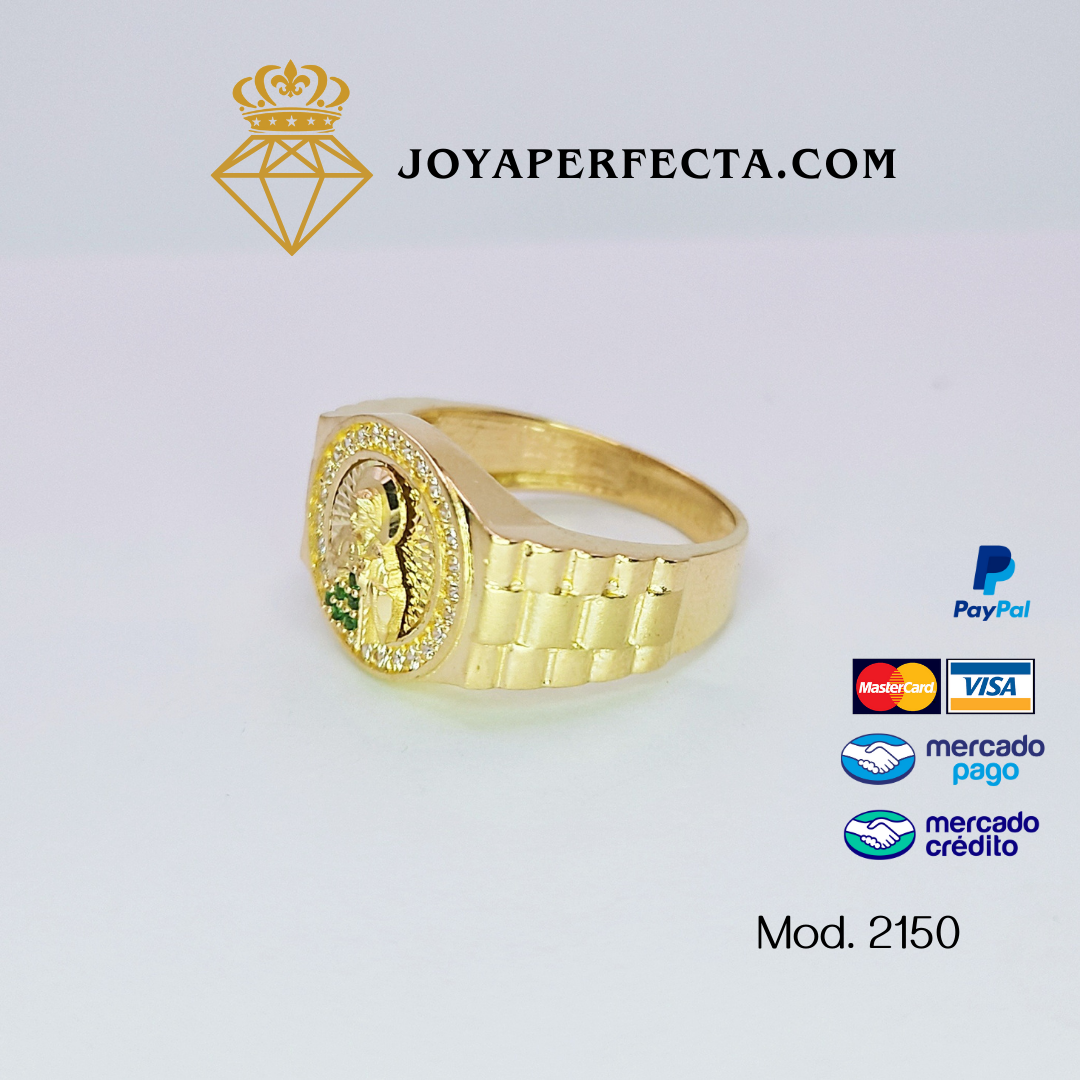 Anillo de oro. San judas. Mod. 2150