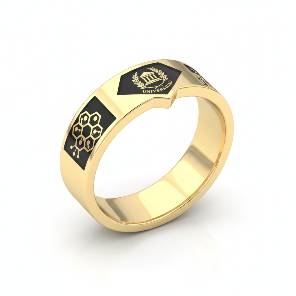 Anillo de Graduación Universidad- ORO