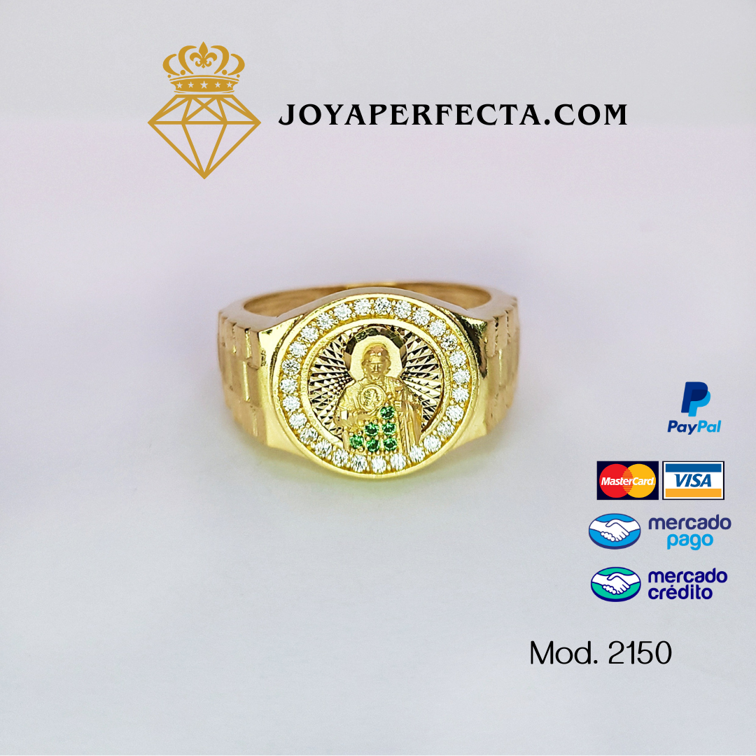Anillo de oro. San judas. Mod. 2150