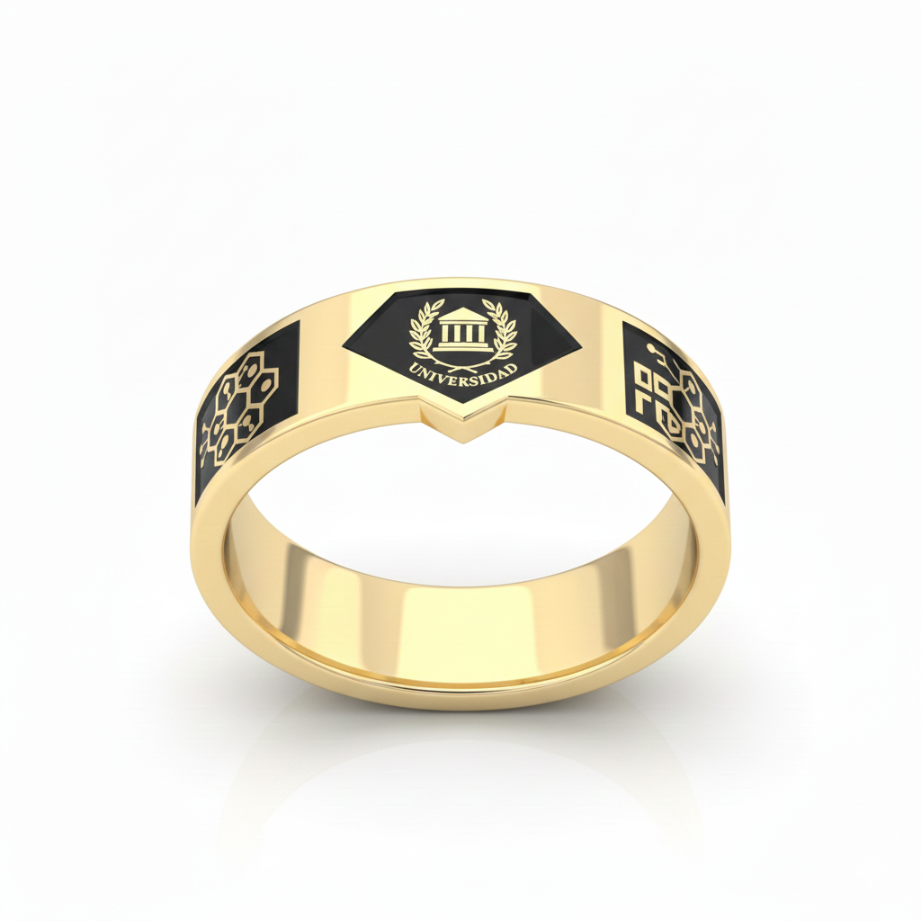 Anillo de Graduación Universidad- ORO