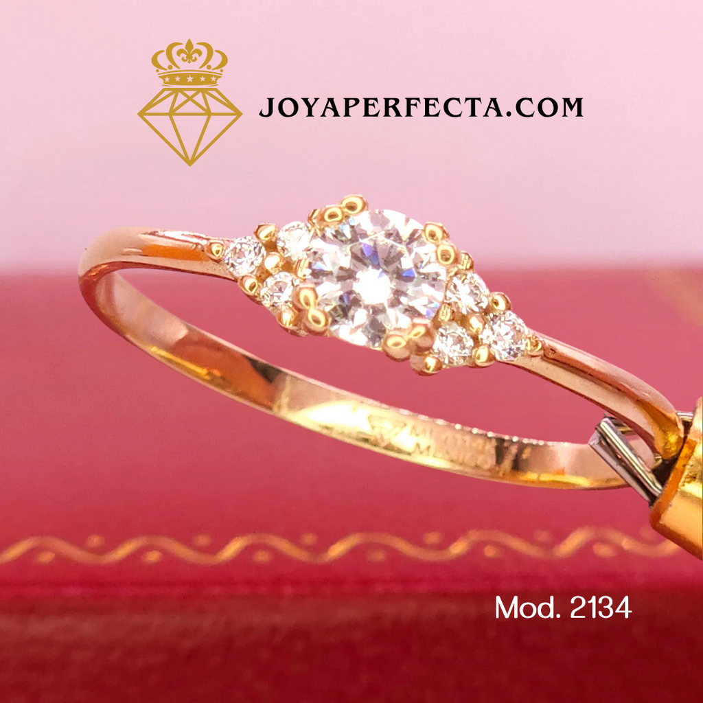 Anillo de oro. Eterno encuentro. Mod. 2134