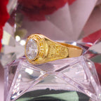 Anillo de Primaria. Graduacion- Gema Blanca