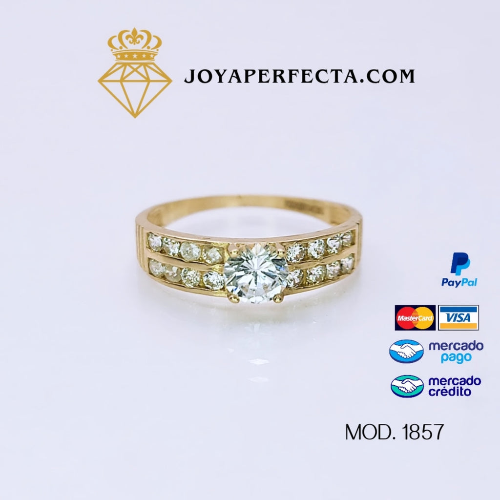 Anillo de compromiso. Mod 1857