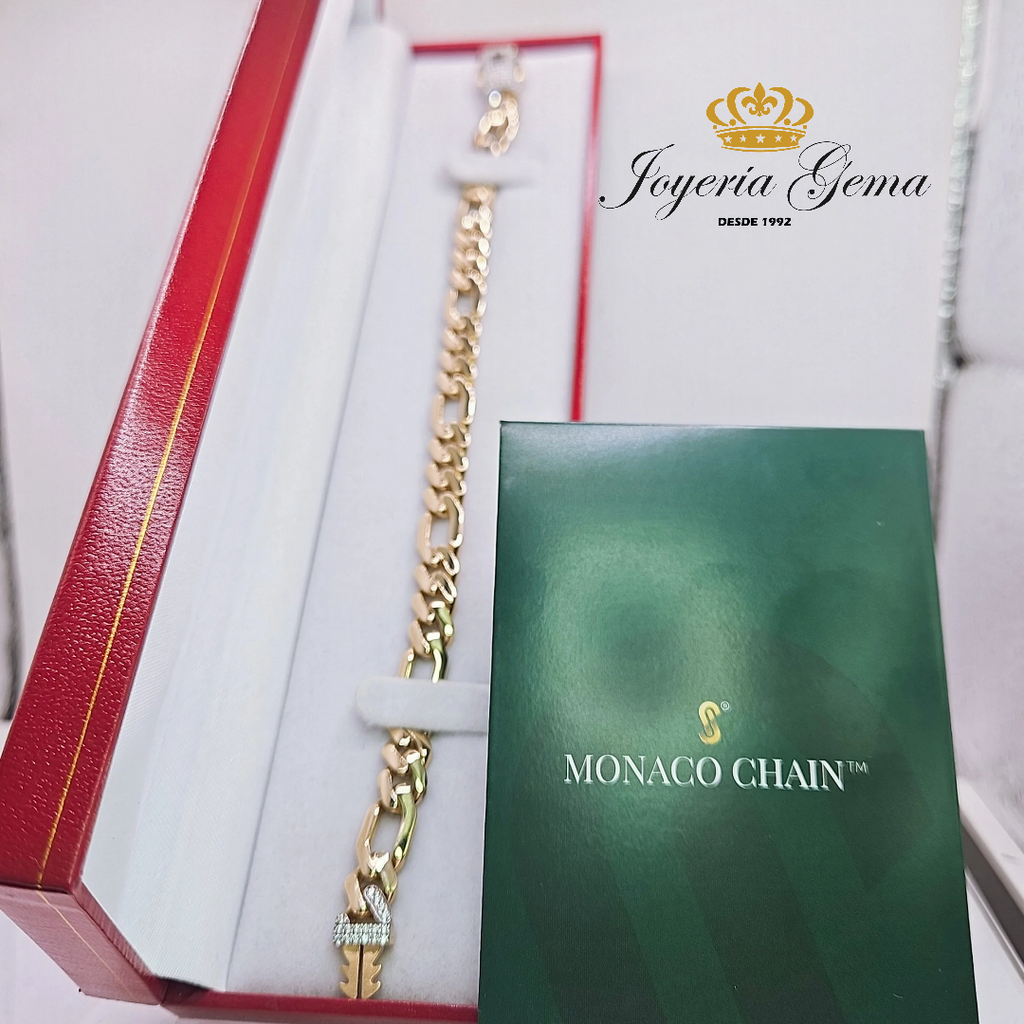 Esclava Mónaco- Figaro liso