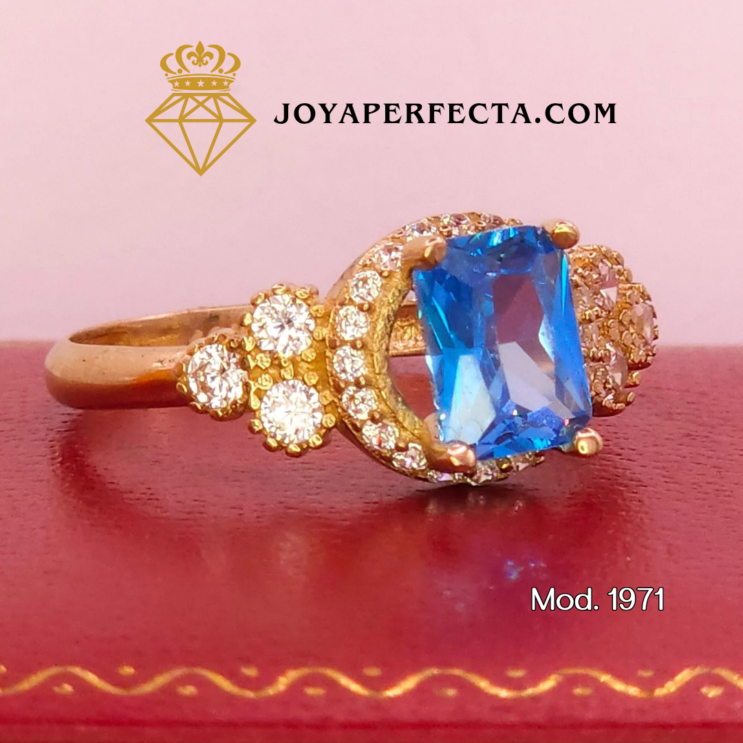 Anillo de oro. Cielo. Mod 1971