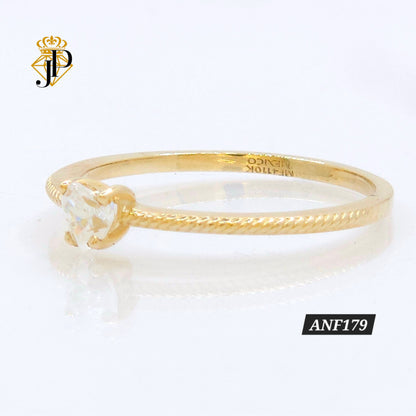 Anillo de Oro. Corazon. ANF179