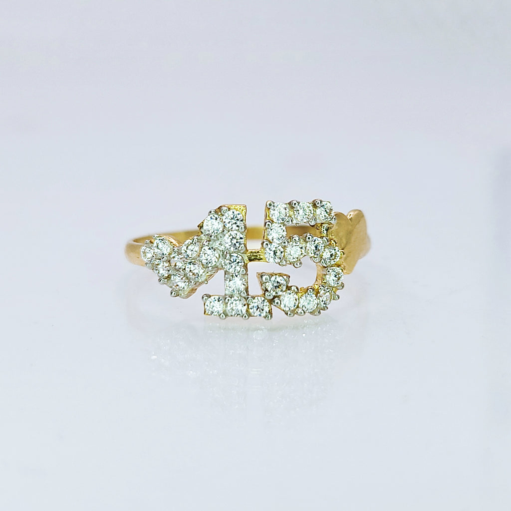 Anillo de 15 años. Mod 1865