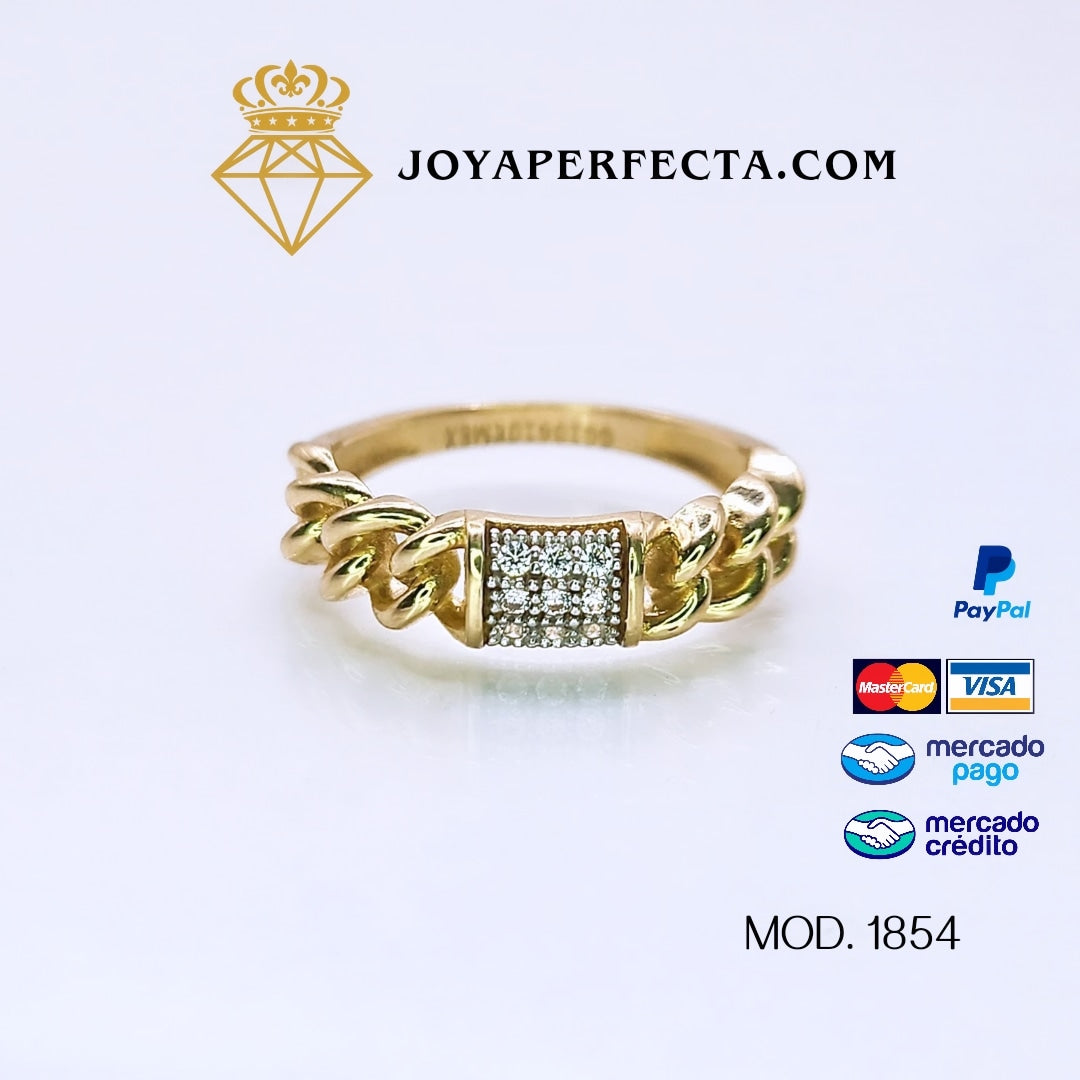 Anillo trenzado. Mod 1854