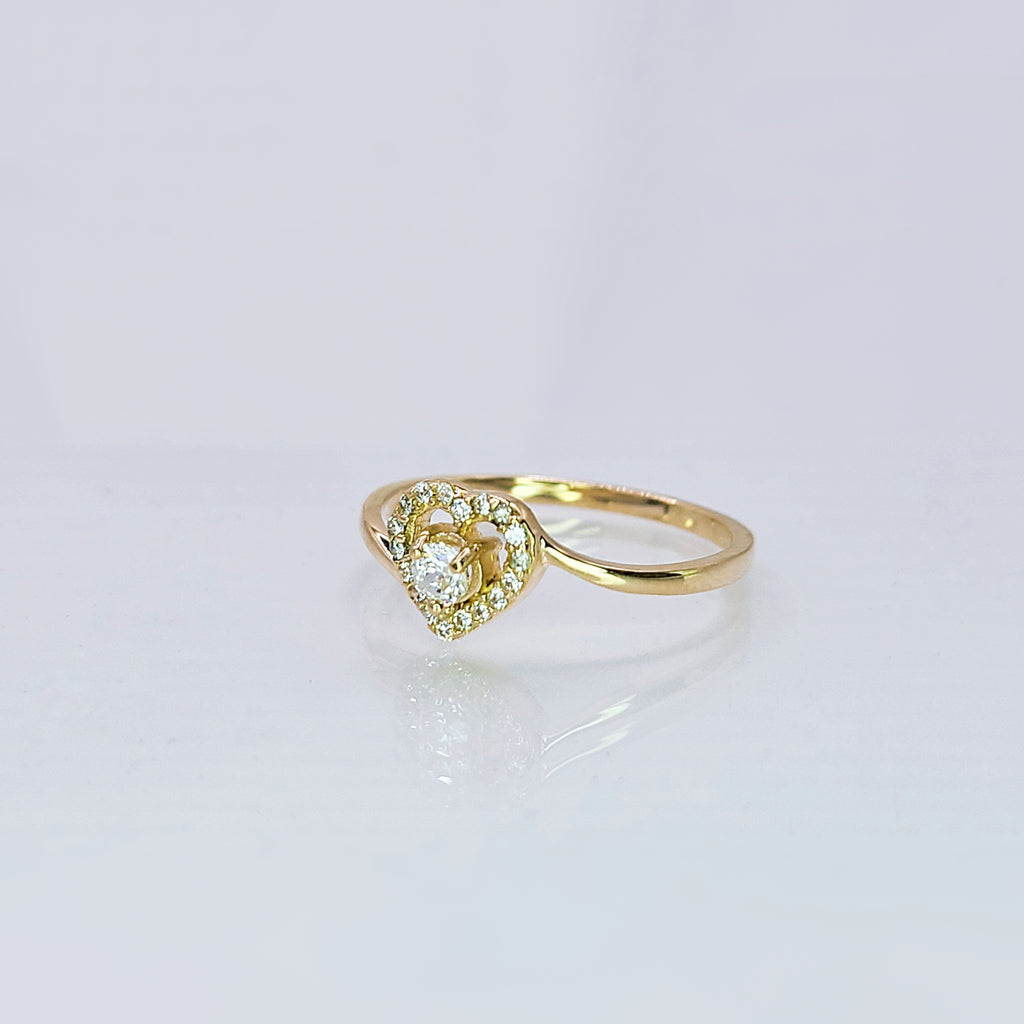 Anillo de corazon. ANF120