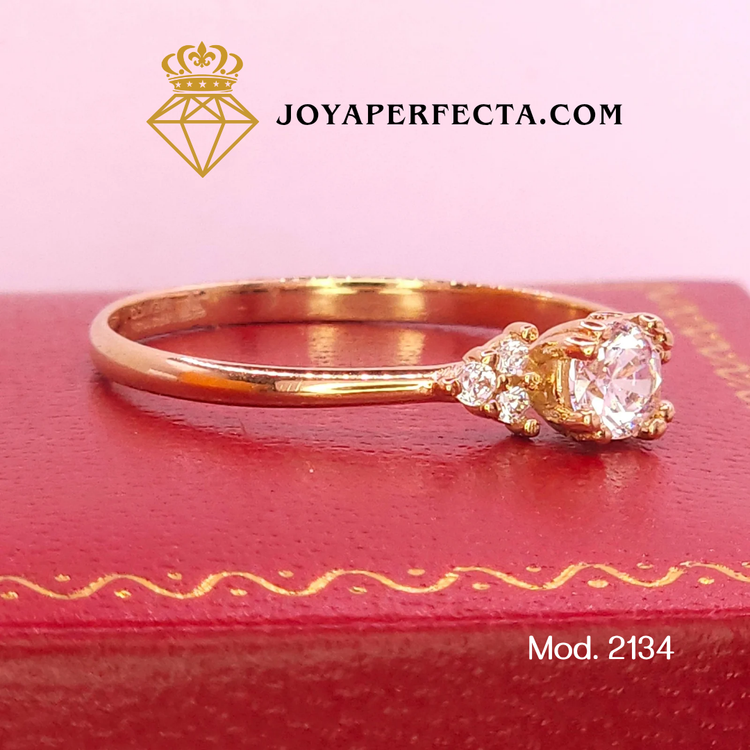 Anillo de oro. Eterno encuentro. Mod. 2134