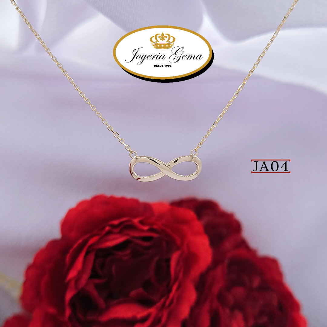 Cadena y dije de Infinito. JA04