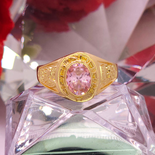 Anillo de Secundaria. Graduacion- Gema Rosa