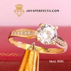 Anillo de oro. De compromiso. Mod. 1690
