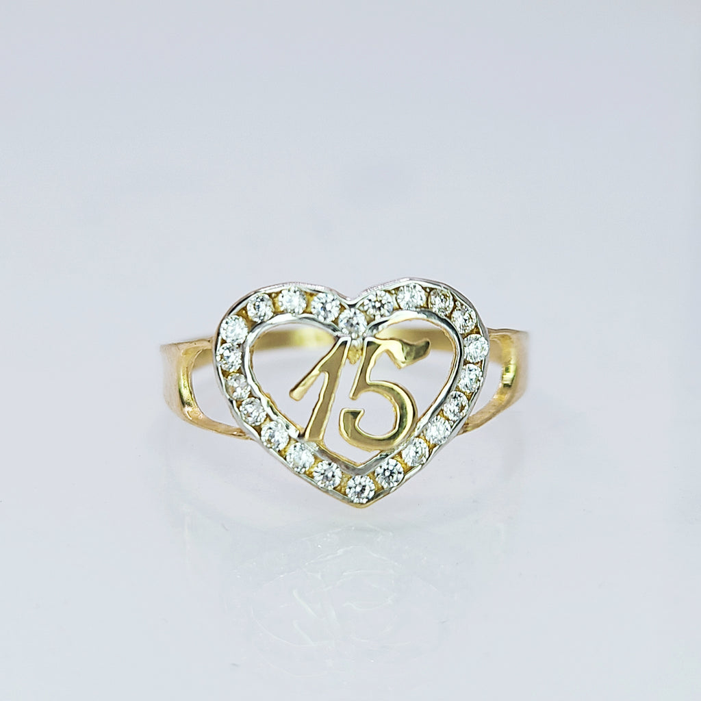 Anillo de 15 años. Mod 1865
