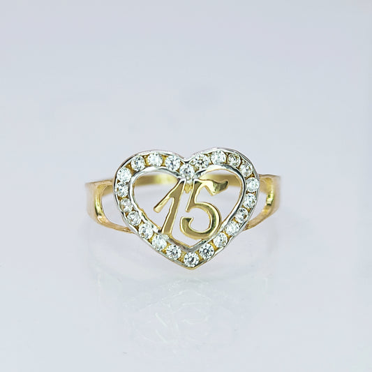 Anillo de 15 años. Mod 1865