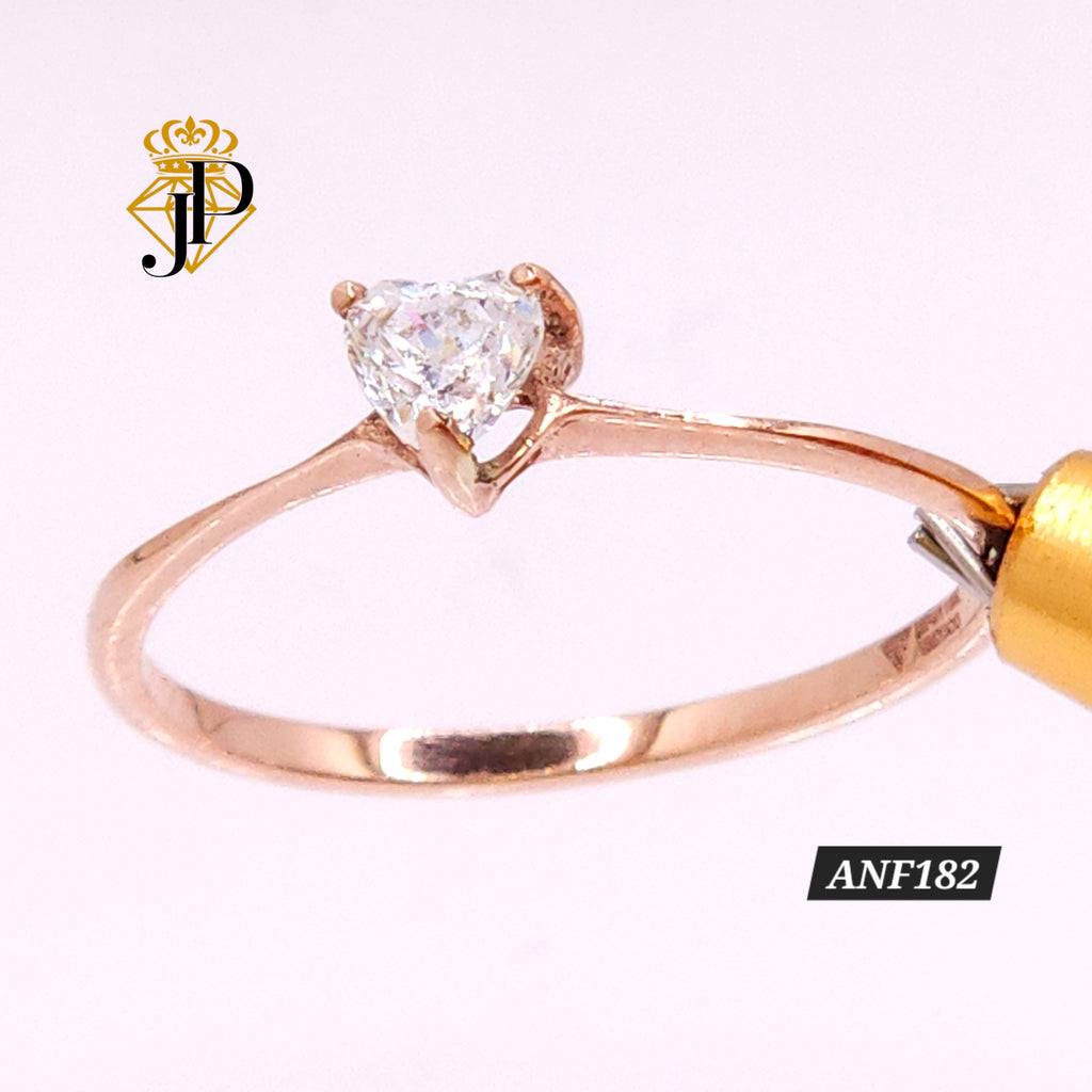 Anillo Oro. Corazon. ANF182