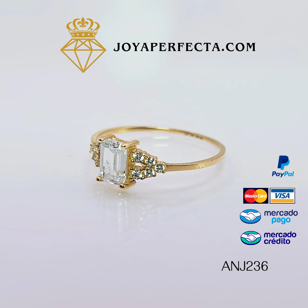 Anillo de oro. ANJ236