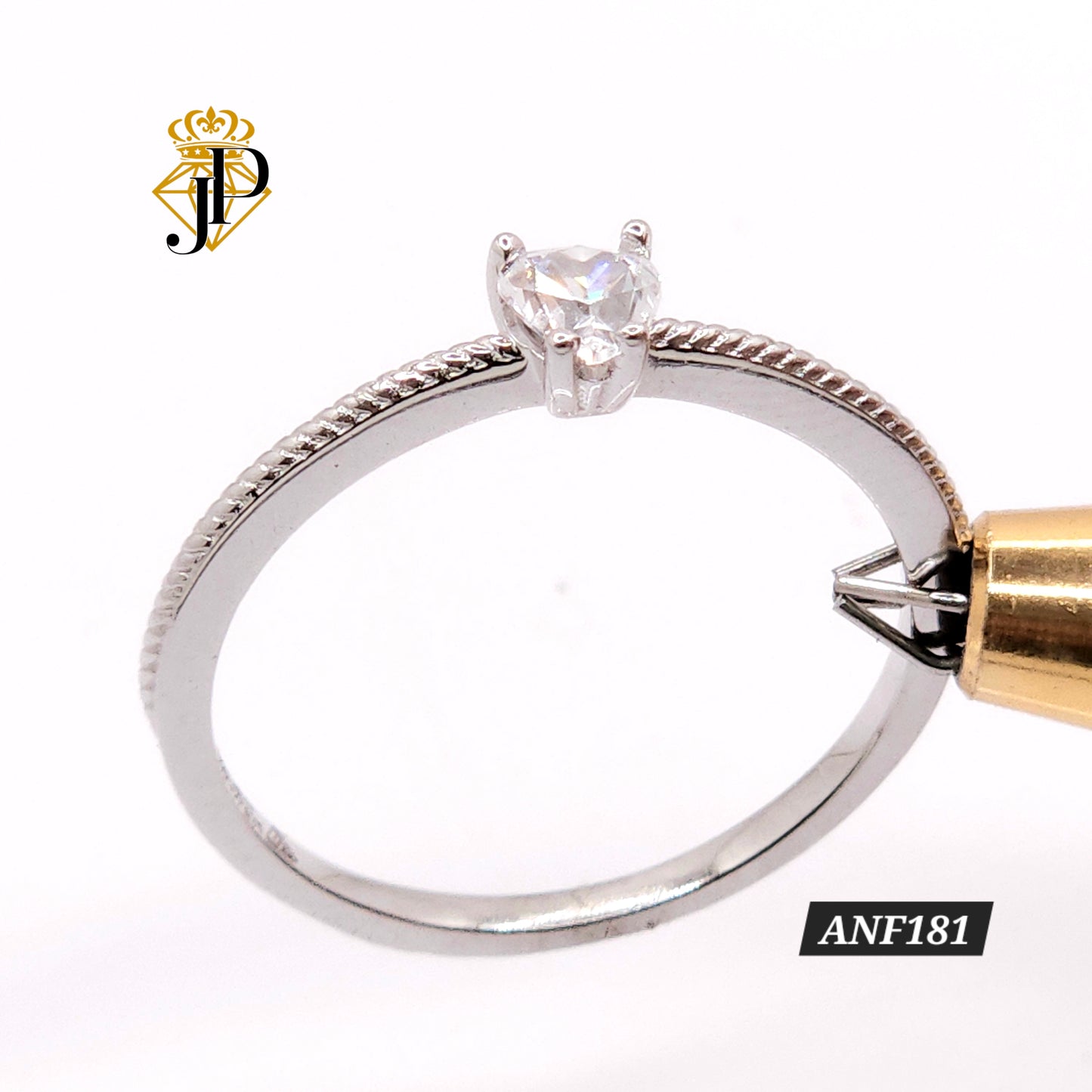 Anillo Oro. Corazon. ANF181