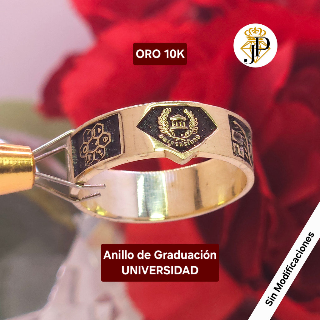 Anillo de Graduación Universidad- ORO