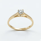 Anillo de oro. Diamante Certificado. Mod ADM30