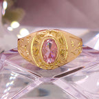 Anillo de Kinder. Graduación- Gema Rosa