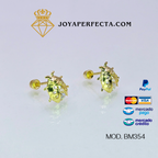 Aretes de oro. Catarina Mod. BM354