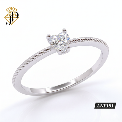 Anillo Oro. Corazon. ANF181