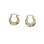 Arracadas de oro 10k. RF05 corazones