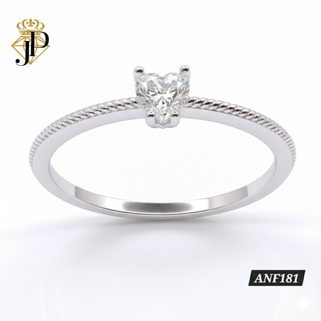 Anillo Oro. Corazon. ANF181