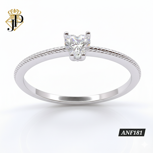 Anillo Oro. Corazon. ANF181