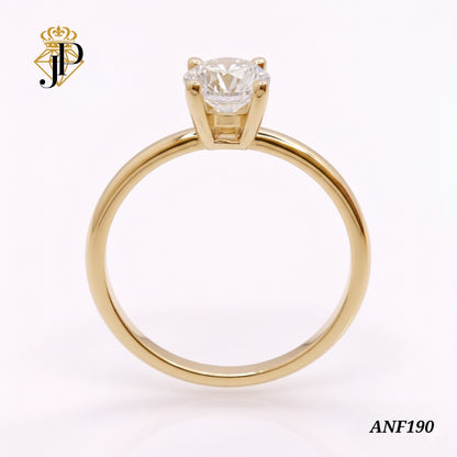 Anillo de oro. Esencia Clasica. ANF190